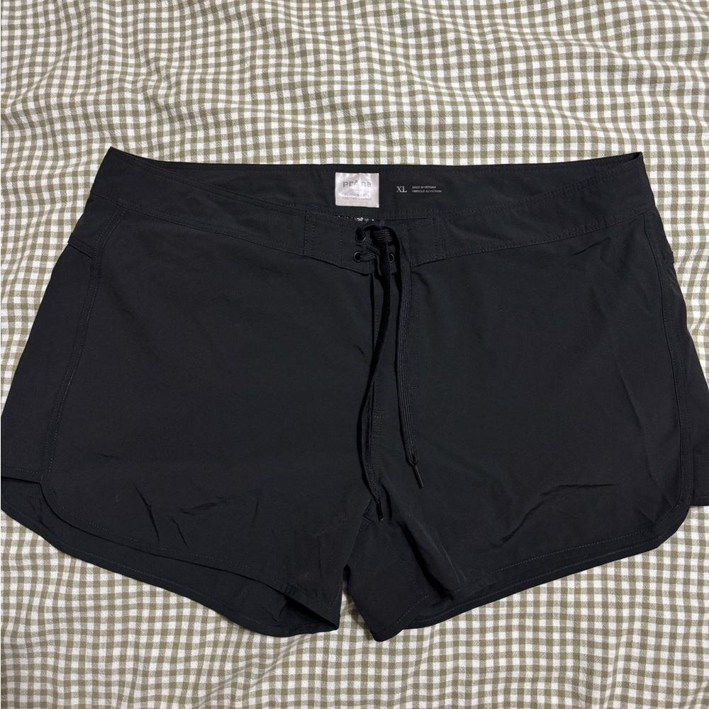 PrAna women's swim shorts size XL black